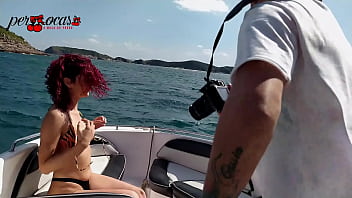 Bastidores e ensaios em alto mar