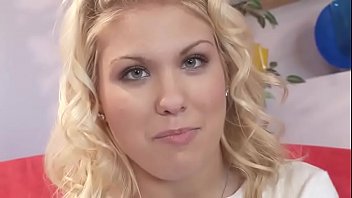 Horny well hung macho uses his massive tool to show pretty young blu eyed blonde aubrey addams the power of real man