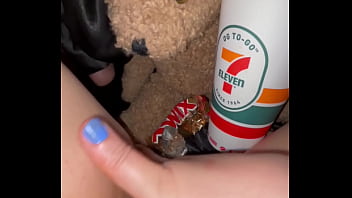 Milky latte coffee&twix chocolate in my 18 years old virgin pink tight pussy kinky food fetish long porn girl masturbate&moan best saudi amateur arabian snowwhite los angeles wants bbc usa