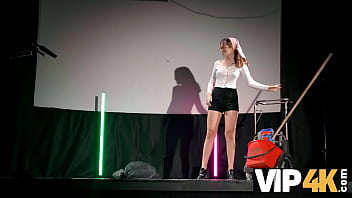 Vip4k stripping and giving anal to become a star hot sex with una fairy