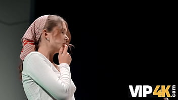 Vip4k stripping and giving anal to become a star hot sex with una fairy