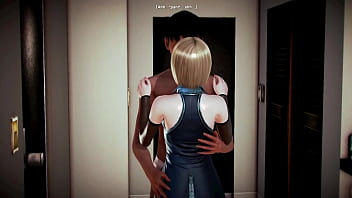 The clerk girl got fucked by all her customers