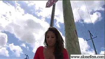 Hot sexy girl insert sex toys in her holes vid 22