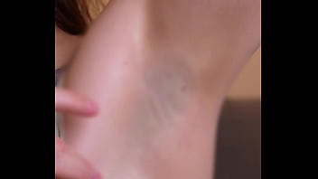 Pussy juices on my armpits