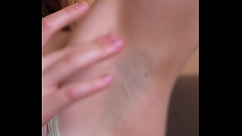 Pussy juices on my armpits