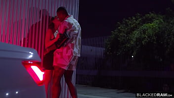 Blackedraw gorgeous redhead takes on huge cock