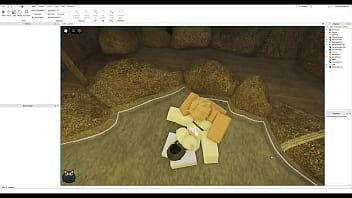 Goth slut gets fucked on roblox