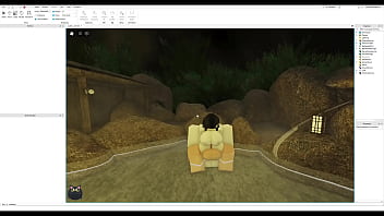 Goth slut gets fucked on roblox