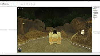 Goth slut gets fucked on roblox