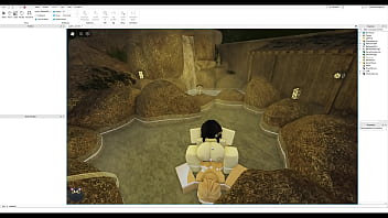 Goth slut gets fucked on roblox