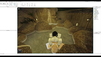 Goth slut gets fucked on roblox