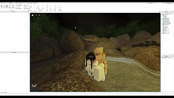 Goth slut gets fucked on roblox