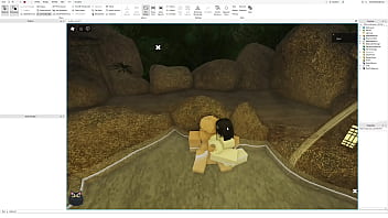 Goth slut gets fucked on roblox