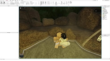 Goth slut gets fucked on roblox