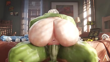 Aunt may getting smashed in