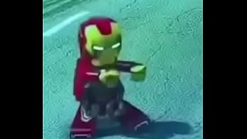 Iron man dances like a slut super hot must watch