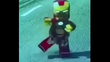 Iron man dances like a slut super hot must watch