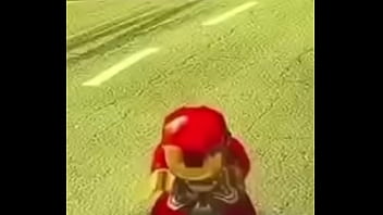 Iron man dances like a slut super hot must watch