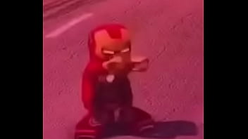 Iron man dances like a slut super hot must watch