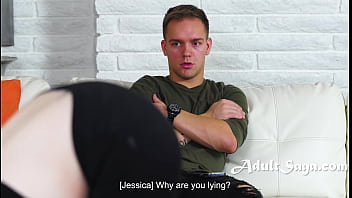 Watching stepmom do yoga caused a tent in my pants