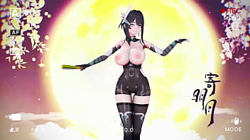 Aether Gazer Ying Zhao Hentai Undress Dance Big Boobs Bouncing Mmd 3d Yellow Hand Fan Clip thumbnail