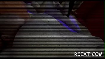 Horny playgirl gives hot blow job