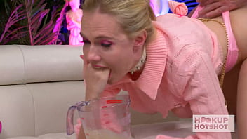 Slutty rebel rhyder gets fucked in the throat & pussy by danny steele