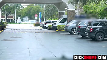 Voyeur husband watching wife cucking him with a stranger