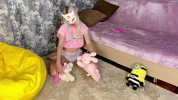 Adult baby mia mimi wet and messy playtime