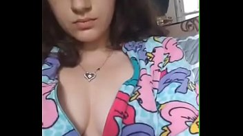 Beautiful brunette stripping