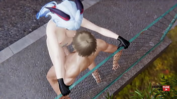 Genshin urban ganyu's street encounter hentai