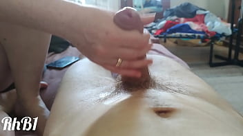 Best friend handjob with happy end