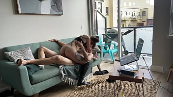 Chill sunday couch blowing and fucking olivia