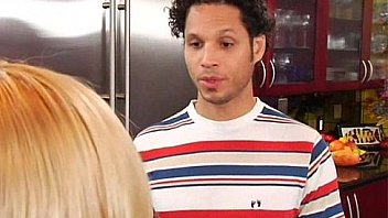 Cute as a button blonde banged