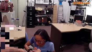 Desperate nurse pumped at the pawnshop