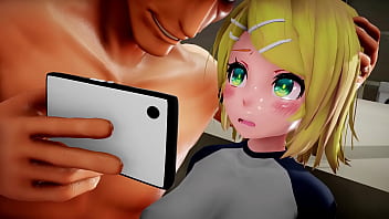 Blonde girl sex training mmd by syupi