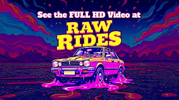 Pawg aussie milf gets fucked and has a squirting orgasm in the back seat during ride share