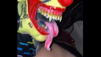 Mandi may sucks gibby the clown cock in a lyft Mandi may sucks gibby the clown cock in a lyft