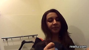 Luscious czech chick gets seduced in the supermarket and fucked in pov