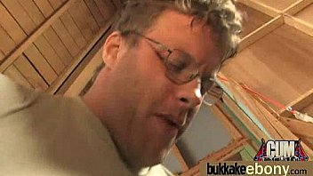 Busty black babe bubble bath group cocksuck 13