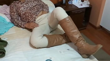 I love putting my hand under my jeans and starting to touch myself i need a cock in my ass