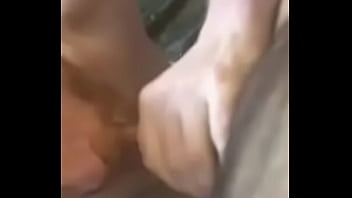 Licking for a mouthful