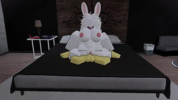 Culeando a una furrita dentro de un condito de roblox