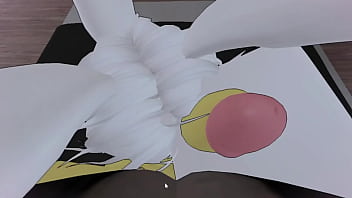 Culeando a una furrita dentro de un condito de roblox