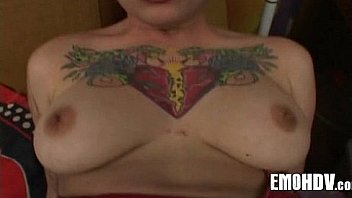 Babe with tattoos 097