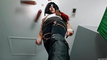 Mikasa ackerman boot executrixxx sage eldritch