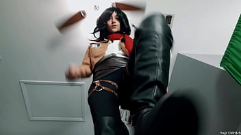 Mikasa ackerman boot executrixxx sage eldritch
