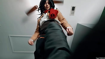 Mikasa ackerman boot executrixxx sage eldritch