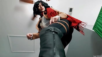 Mikasa ackerman boot executrixxx sage eldritch