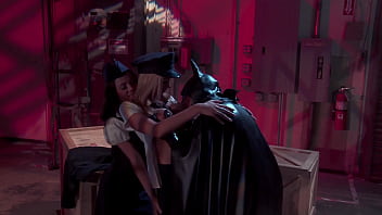 Blake rose and kristina rose find batfuck irresistible with his big cock